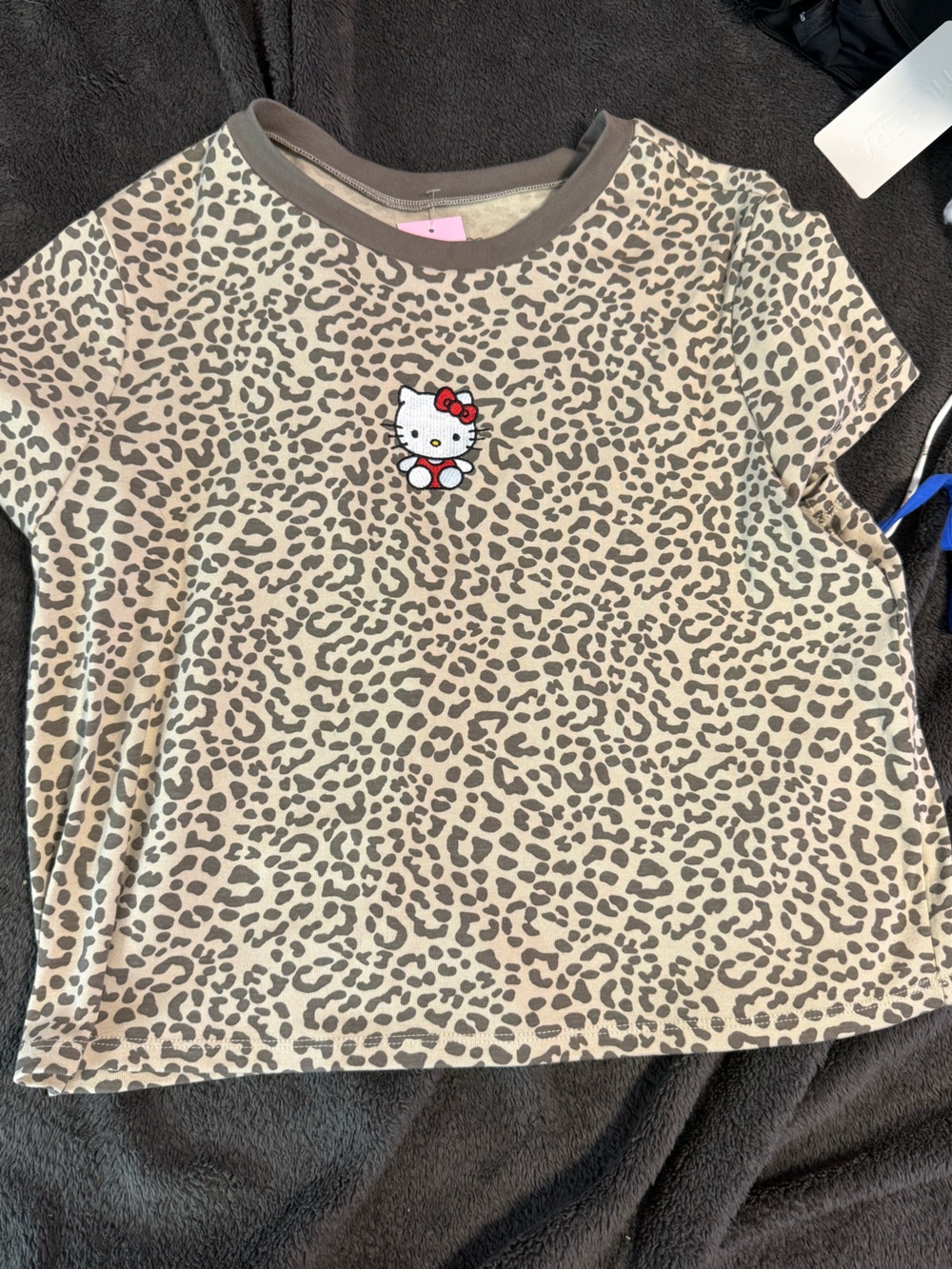 Hello Kitty' Leopard Print in Beige